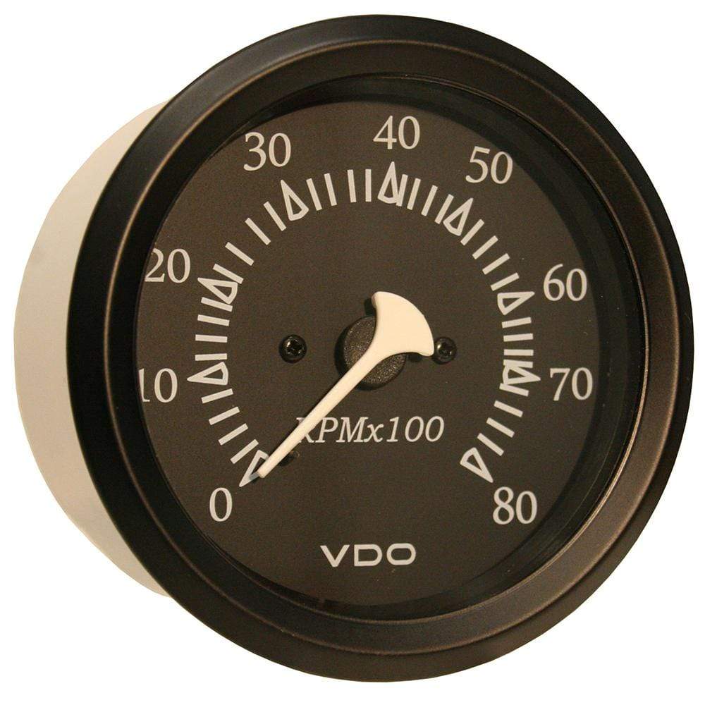 VDO Qualifies for Free Shipping VDO Allentare Black 8000 RPM 3-3/8" 85mm Outboard #333-11799