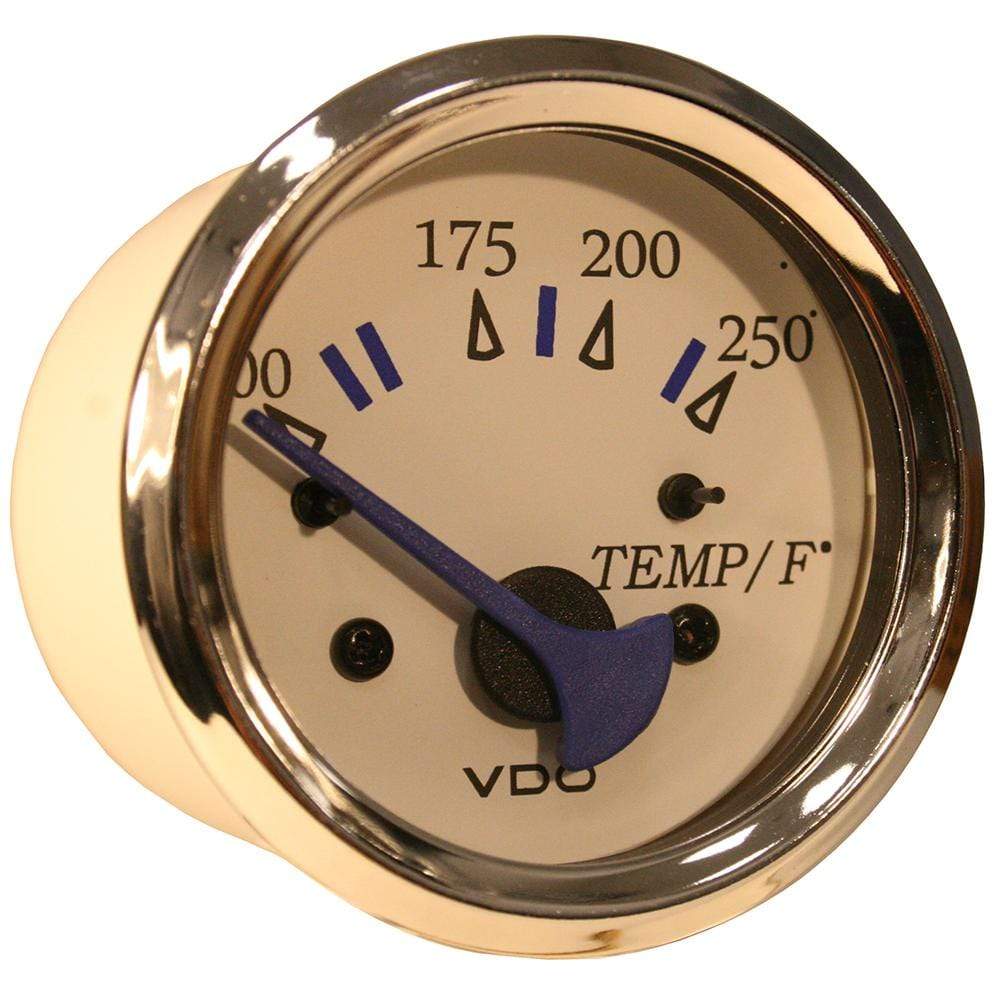 VDO Qualifies for Free Shipping VDO Allentare White 250 F Water Temperature Gauge Use with #310-10261