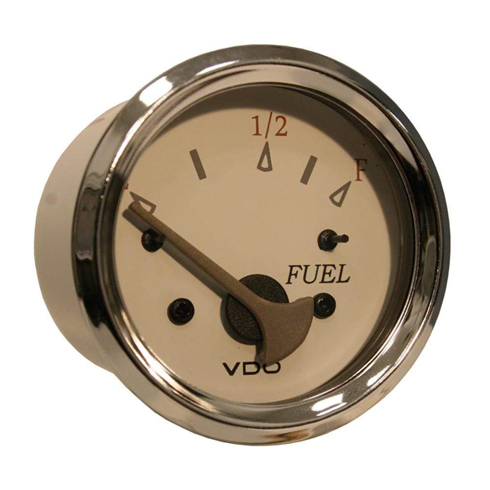 VDO Qualifies for Free Shipping VDO Allentare White/Grey Fuel Level Gauge Use with Marine #301-13298