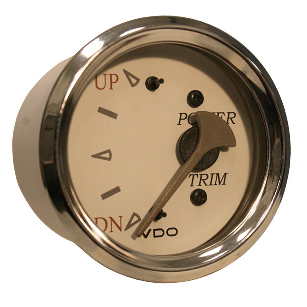VDO Qualifies for Free Shipping VDO Allentare White/Grey Trim Gauge for Mercury/ #382-13299