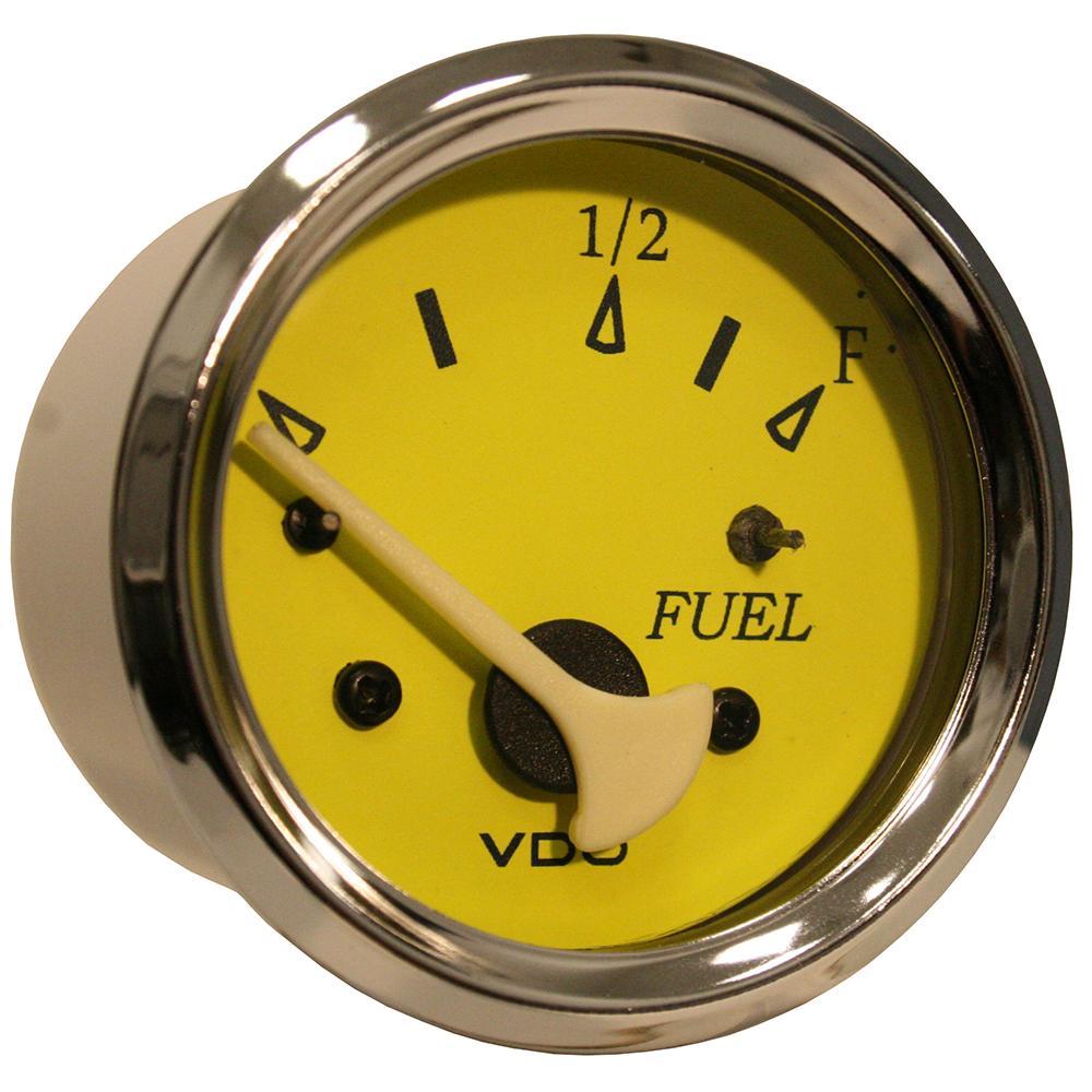 VDO Qualifies for Free Shipping VDO Allentare Yellow/Blue Fuel Level Gauge Use with Marine #301-14761