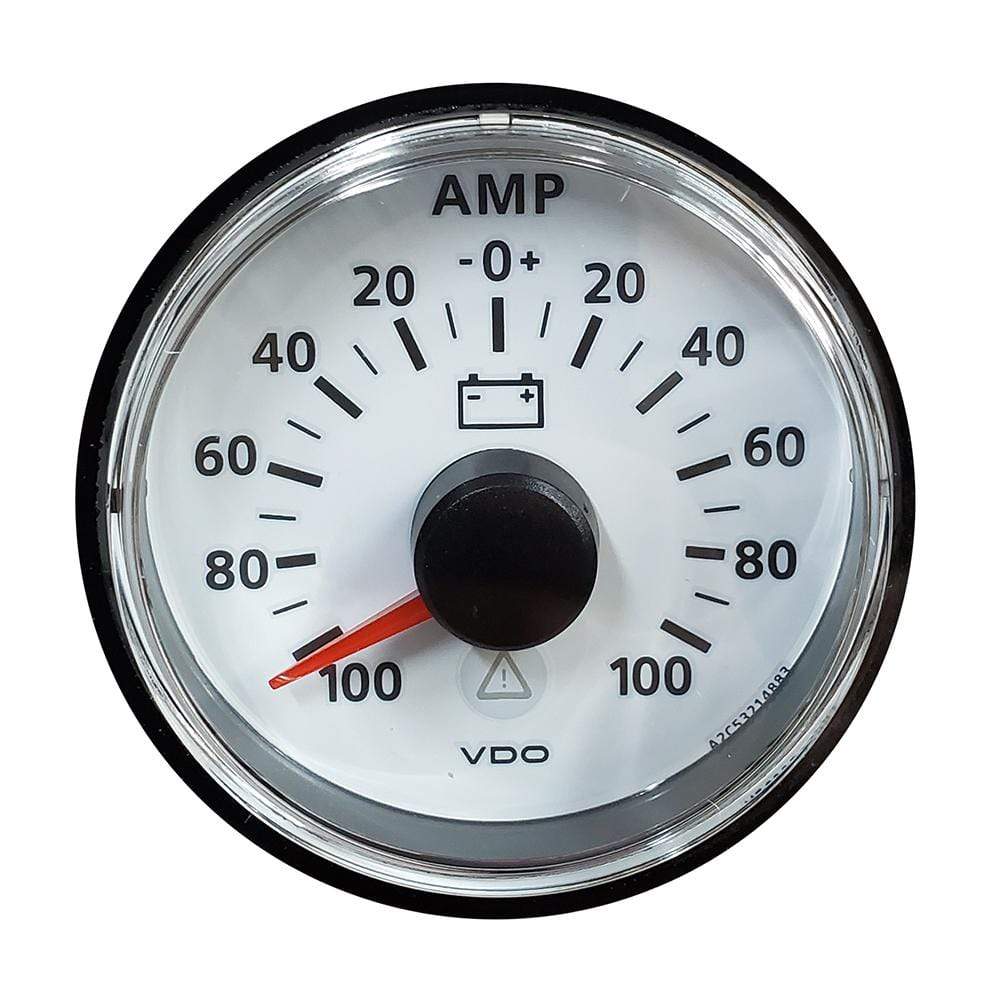 VDO Qualifies for Free Shipping VDO Ammeter Kit 52mm 2-1/16" 12/24v White #A2C53210974-K