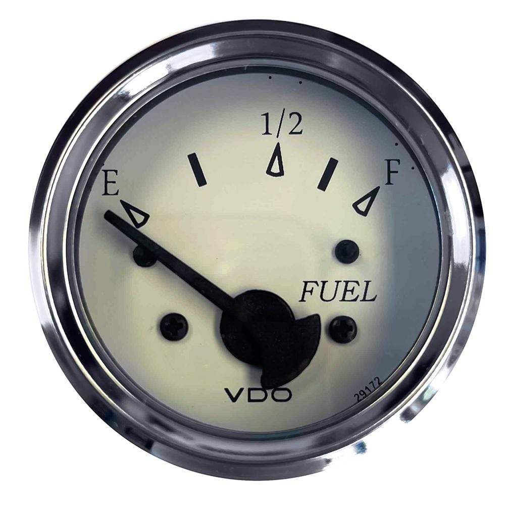 VDO Qualifies for Free Shipping VDO Cockpit Marine 2-1/16" Fuel Level Gauge #301-15278