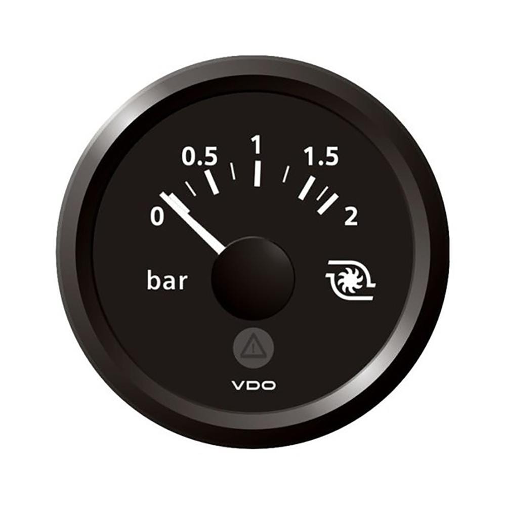 VDO Marine 2-1/16" Viewline Boost Pressure Gauge #A2C59514152
