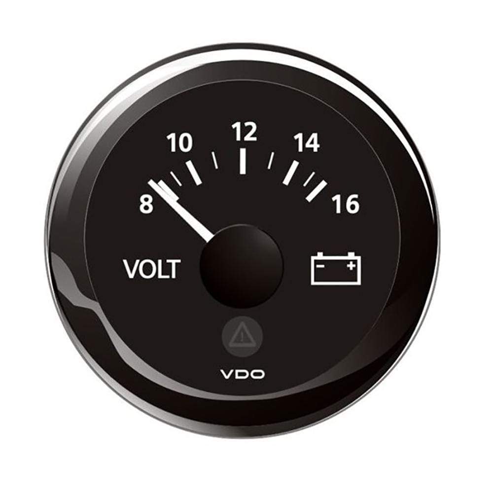 VDO Qualifies for Free Shipping VDO Marine 2-1/16" Viewline Voltmeter #A2C59512545