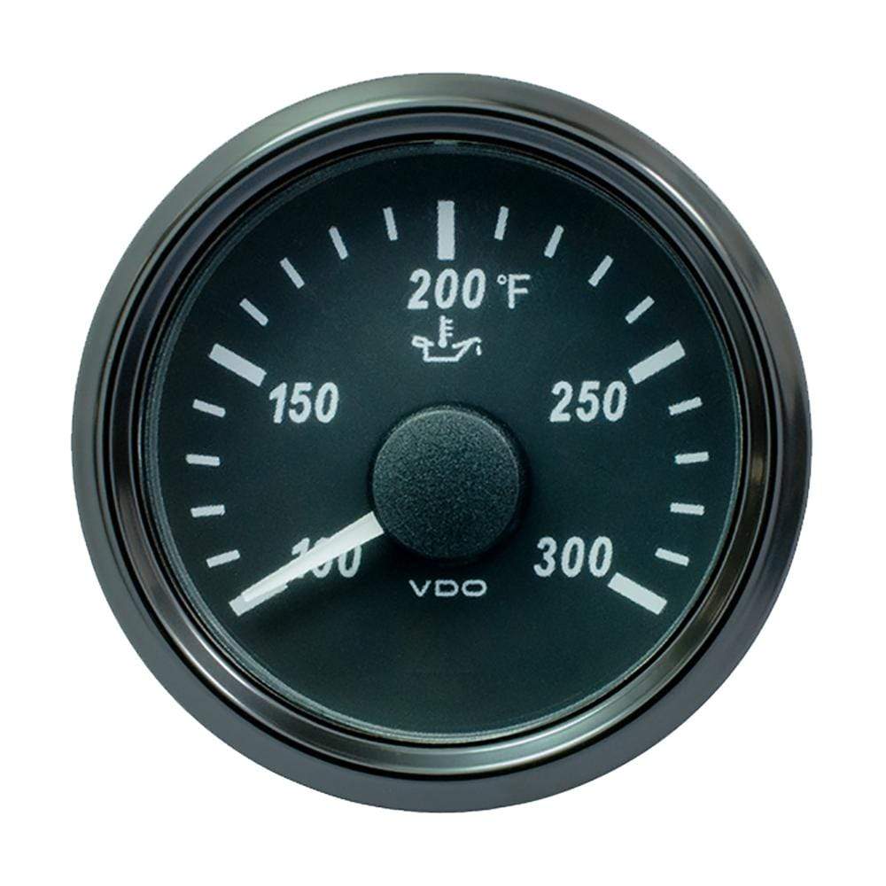 VDO Qualifies for Free Shipping VDO SingleViu 2-1/16" Oil Temp Gauge 300-Degree F #A2C3833410030