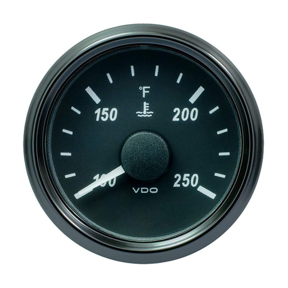 VDO Qualifies for Free Shipping VDO SingleViu 2-1/16" Water Temp Gauge 250-Degree F #A2C3833340030