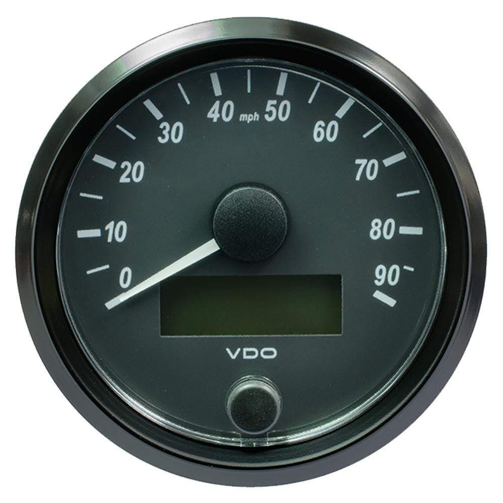 VDO Qualifies for Free Shipping VDO SingleViu 80mm 3-1/8" Speedometer 90 MPH #A2C3832900030