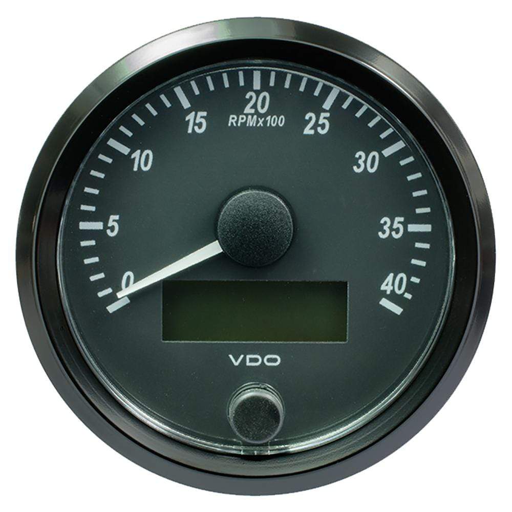 VDO Qualifies for Free Shipping VDO SingleViu 80mm 3-1/8" Tachometer 4000 RPM #A2C3832990030