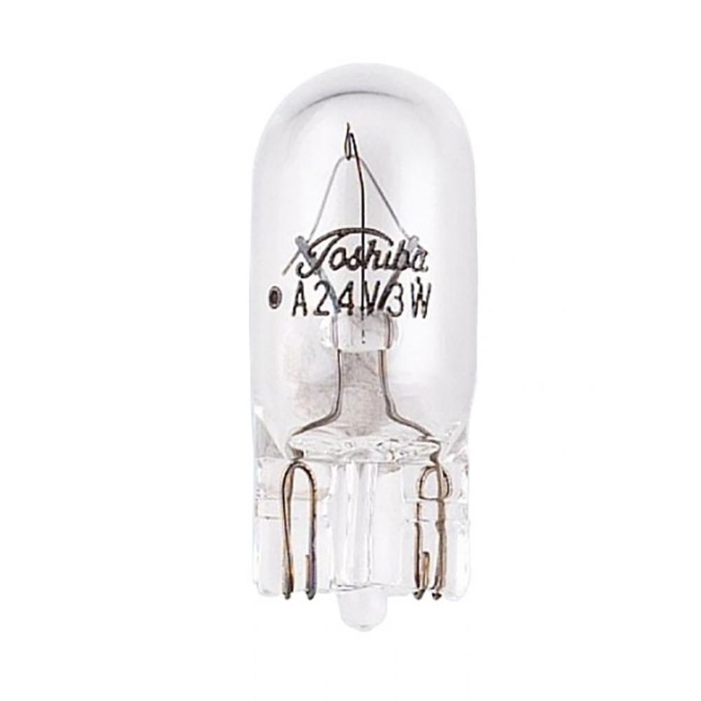 VDO Qualifies for Free Shipping VDO Type D White Wedge Based Peanut Bulb 12v 4-pk #600-809