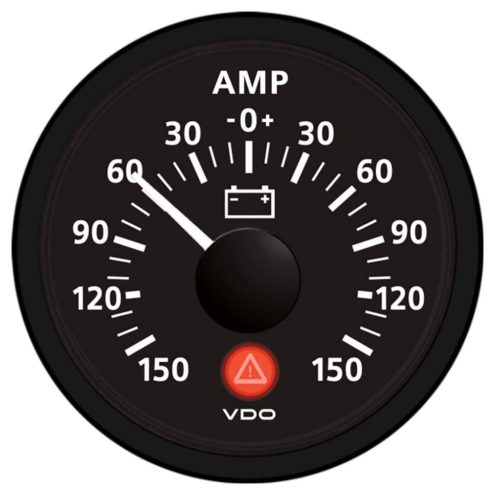 VDO Qualifies for Free Shipping VDO Viewline Onyx 150a Ammeter 12/24v Req External 60mv #A2C53210957-S