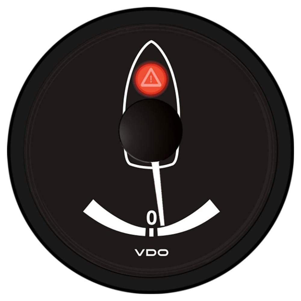 VDO Qualifies for Free Shipping VDO Viewline Onyx Rudder Angle Indicator 2-1/16" 52mm 12/ #A2C53417228-S