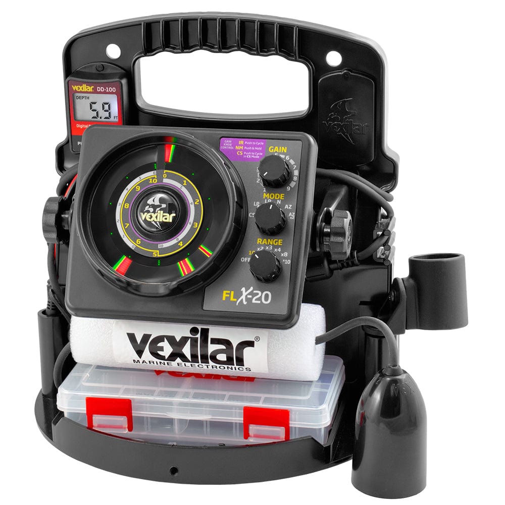 Vexilar Qualifies for Free Shipping Vexilar FLX-20 Propack II with 12-Degree Ice Transducer #PPX2012D