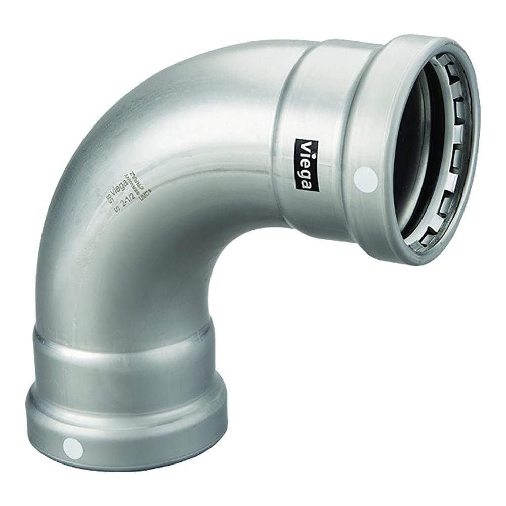 Viega MegaPress XL 3" 90-Degree Carbon Steel Elbow #26505