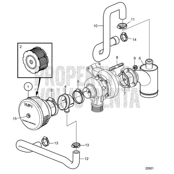 Volvo Penta Qualifies for Free Shipping Volvo Penta Air Filter Insert #21782391