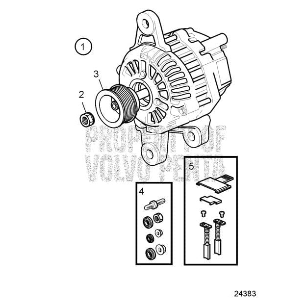 Volvo Penta Qualifies for Free Shipping Volvo Penta Alternator #3840181