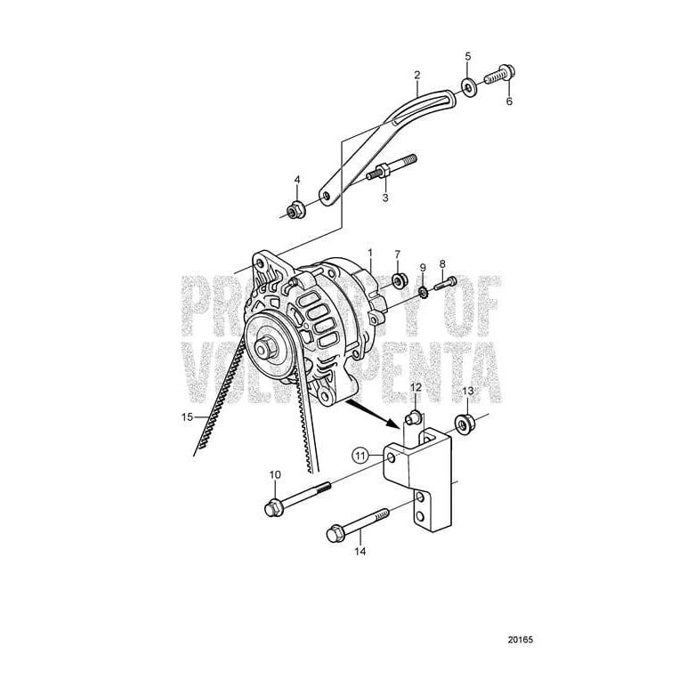 Volvo Penta Qualifies for Free Shipping Volvo Penta Alternator #3862612