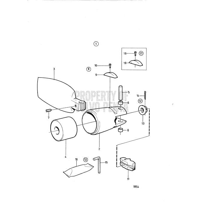 Volvo Penta Qualifies for Free Shipping Volvo Penta Anode Kit #853430