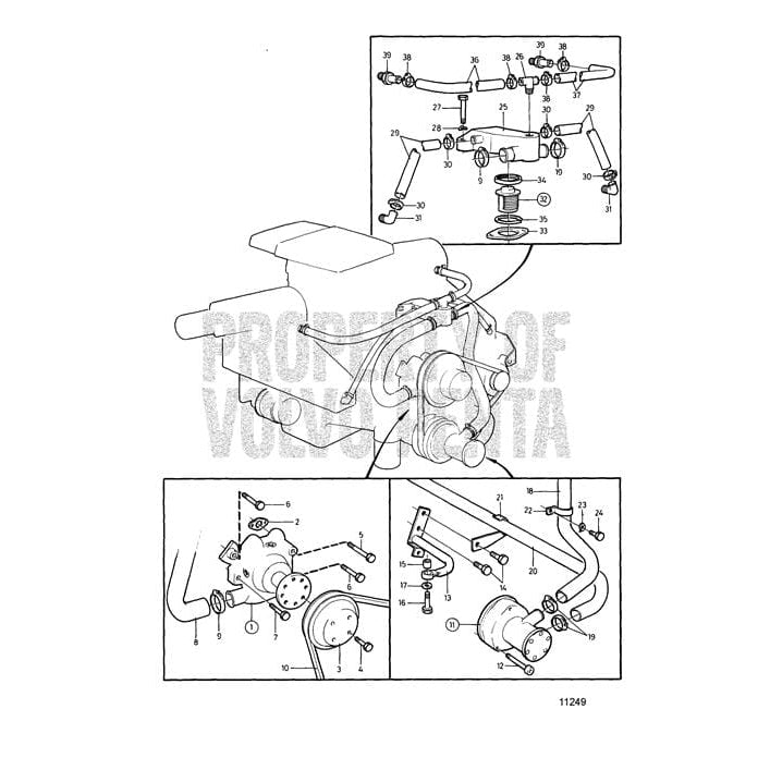 Volvo Penta Qualifies for Free Shipping Volvo Penta Belt #967122