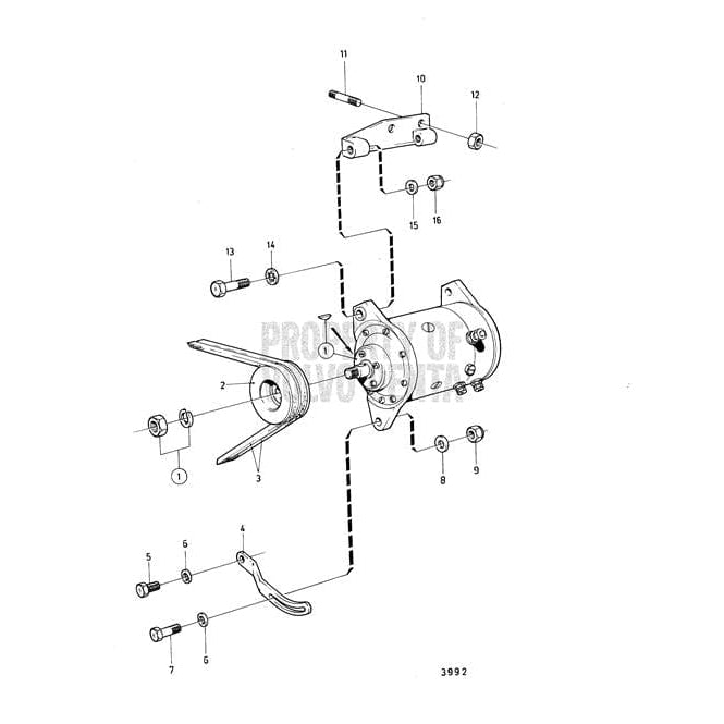 Volvo Penta Qualifies for Free Shipping Volvo Penta Belt-Drive Set #966981