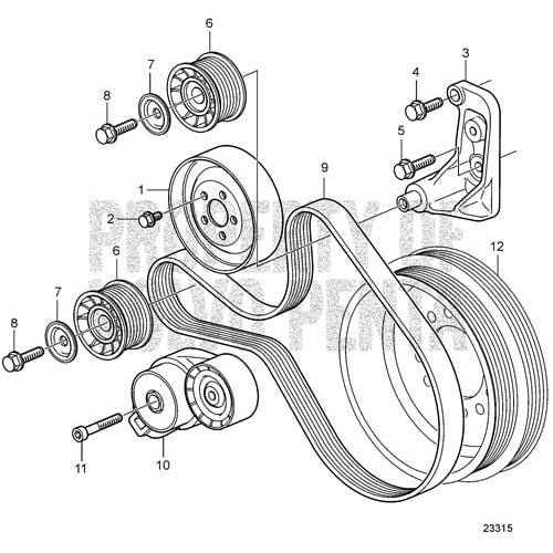 Volvo Penta Qualifies for Free Shipping Volvo Penta Bracket #3812765