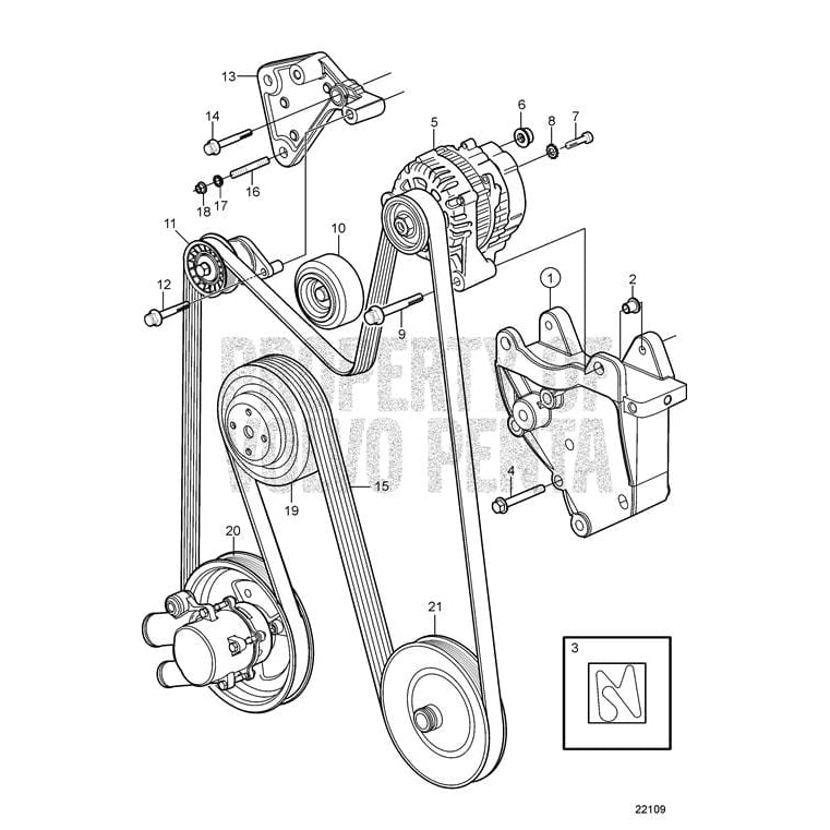 Volvo Penta Qualifies for Free Shipping Volvo Penta Bracket #3819030