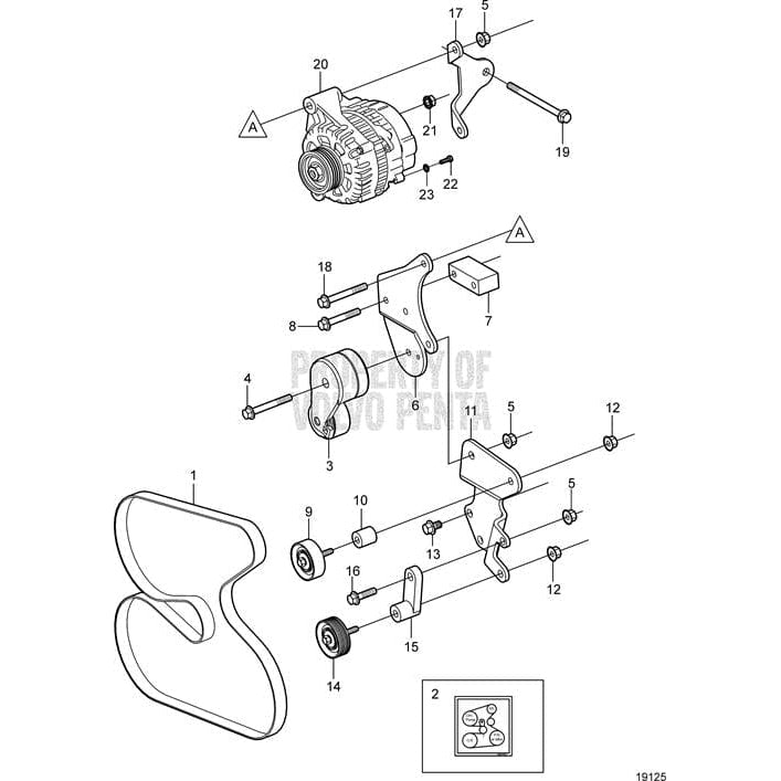 Volvo Penta Qualifies for Free Shipping Volvo Penta Bracket #3860097