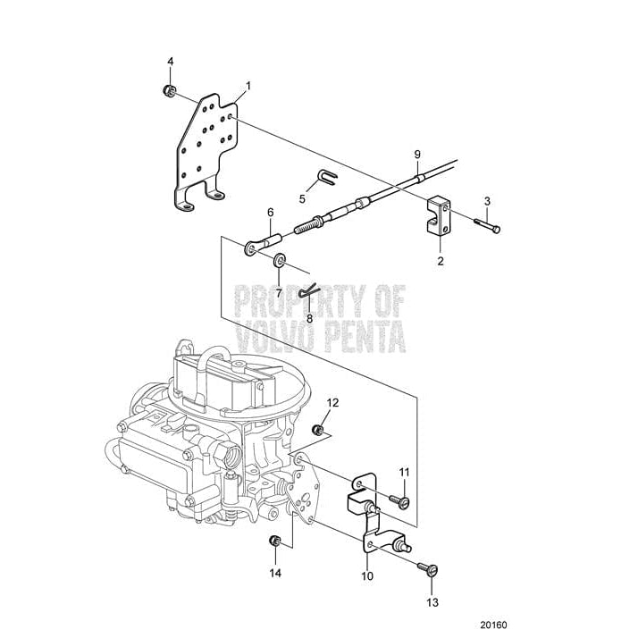 Volvo Penta Qualifies for Free Shipping Volvo Penta Bracket #3860811