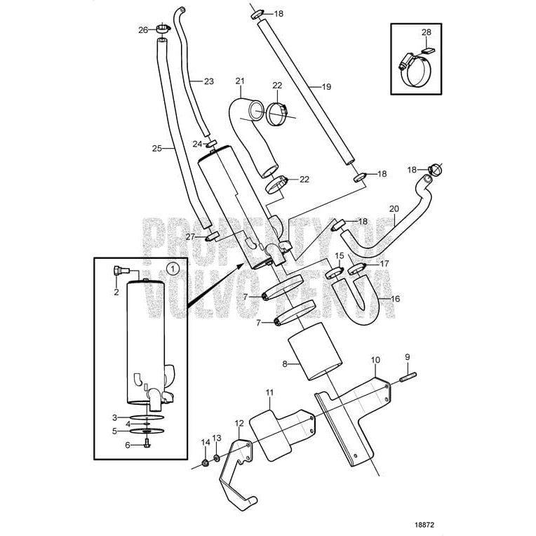 Volvo Penta Qualifies for Free Shipping Volvo Penta Bracket #3861544