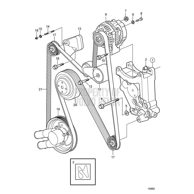 Volvo Penta Qualifies for Free Shipping Volvo Penta Bracket #3863178