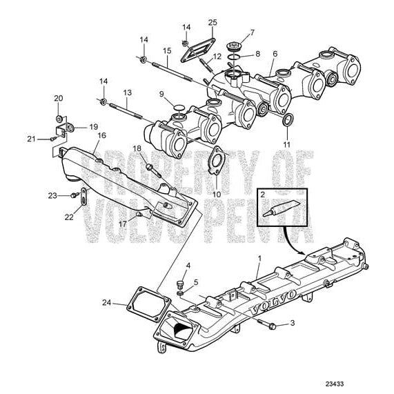 Volvo Penta Qualifies for Free Shipping Volvo Penta Bracket #965534