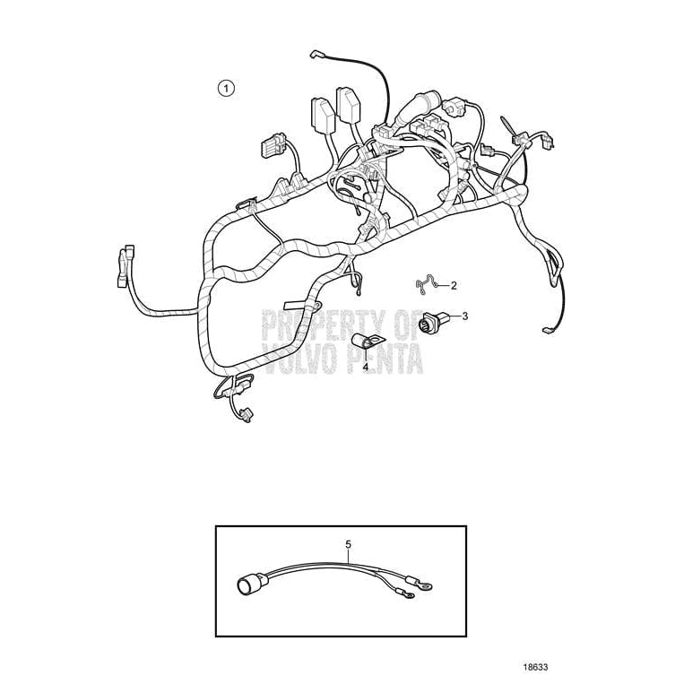 Volvo Penta Qualifies for Free Shipping Volvo Penta Cable Harness #3862620