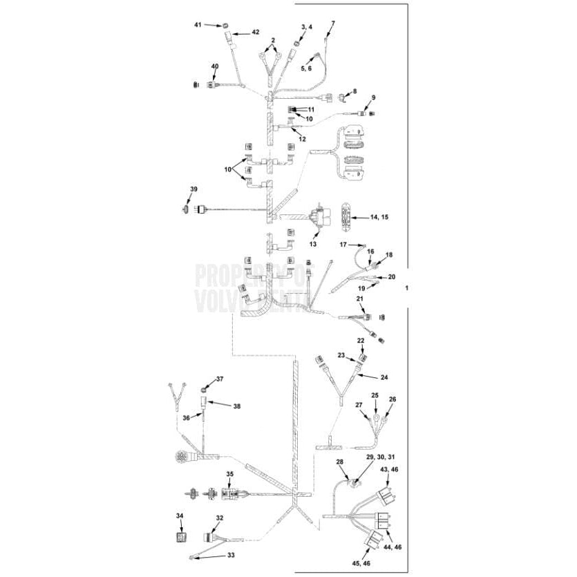 Volvo Penta Not Qualified for Free Shipping Volvo Penta Cable Terminal #3853679