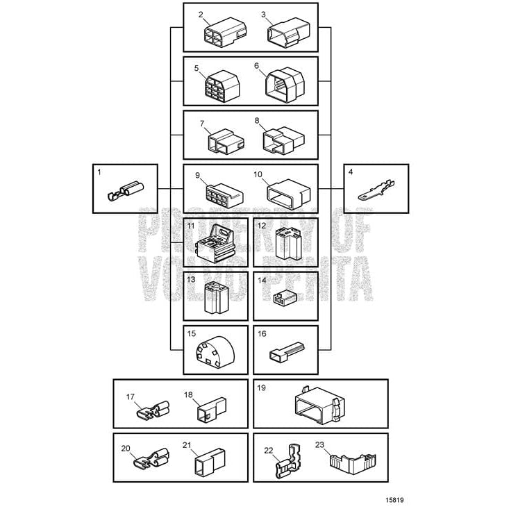 Volvo Penta Not Qualified for Free Shipping Volvo Penta Cable Terminal #881483
