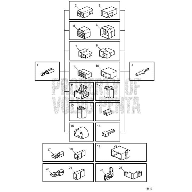 Volvo Penta Not Qualified for Free Shipping Volvo Penta Cable Terminal #881484