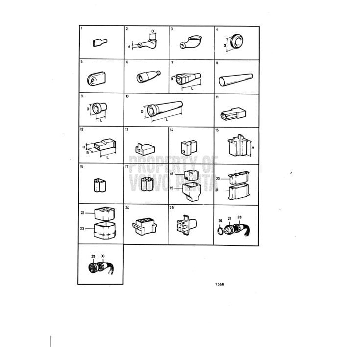 Volvo Penta Not Qualified for Free Shipping Volvo Penta Cable Terminal #881485