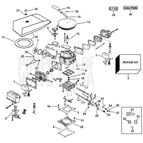 Volvo Penta Qualifies for Free Shipping Volvo Penta Choke #3856920
