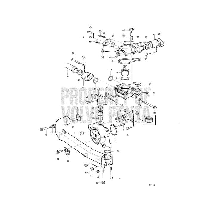 Volvo Penta Qualifies for Free Shipping Volvo Penta Coolant Pump #20575653