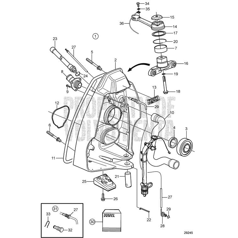 Volvo Penta Qualifies for Free Shipping Volvo Penta Decal #21235940