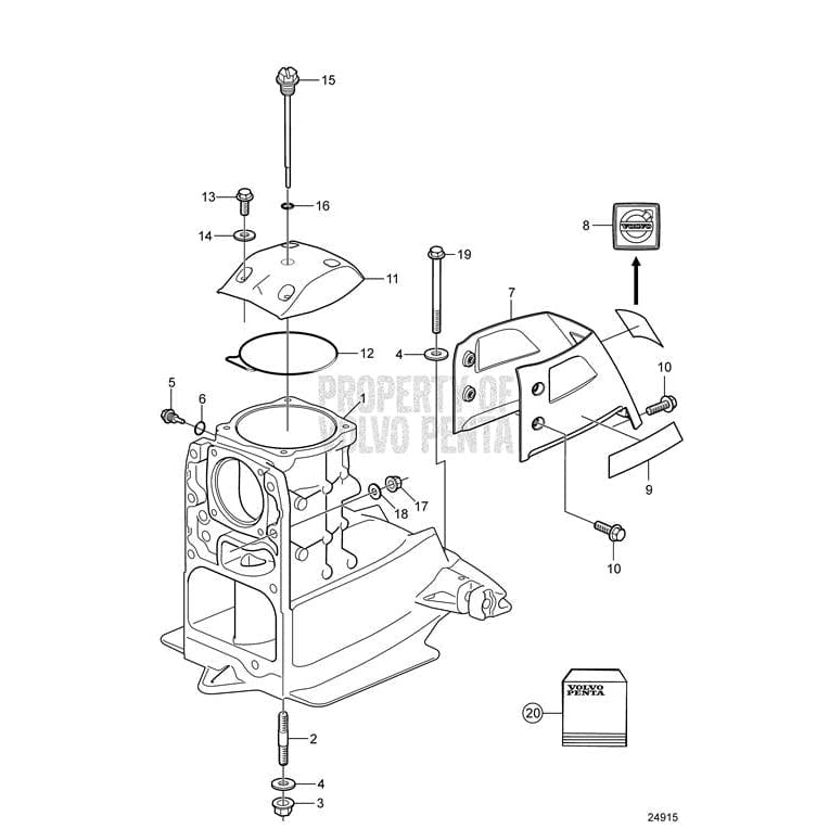 Volvo Penta Qualifies for Free Shipping Volvo Penta Decal #21606399