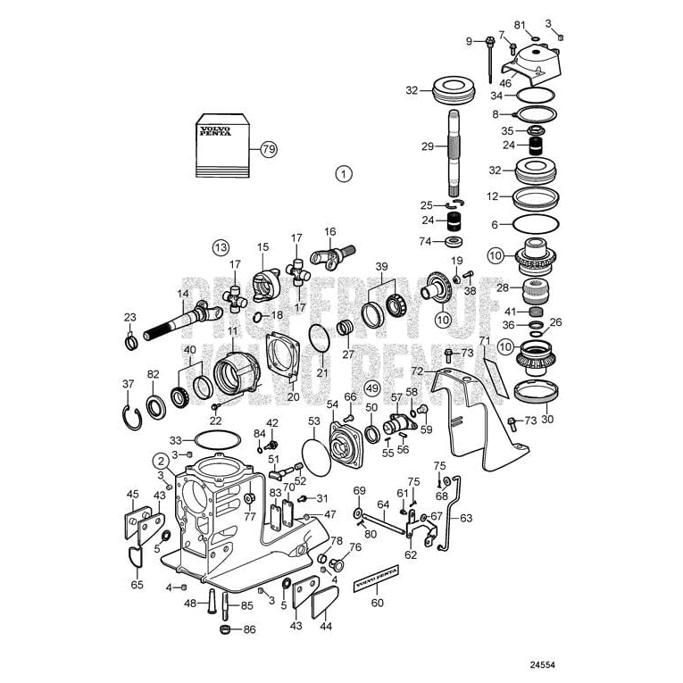 Volvo Penta Not Qualified for Free Shipping Volvo Penta Decal #3855646