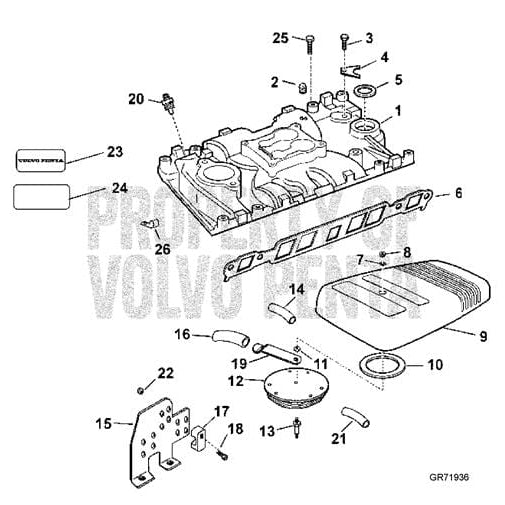 Volvo Penta Qualifies for Free Shipping Volvo Penta Decal 5.7L #3855282