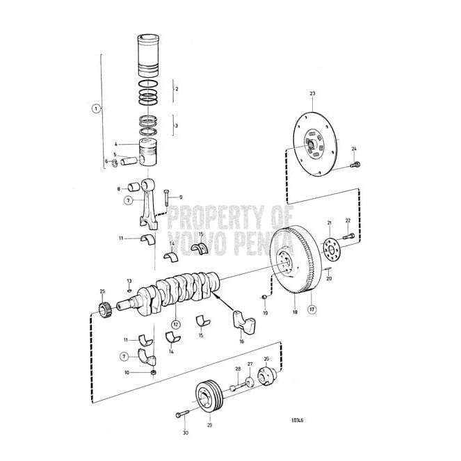 Volvo Penta Qualifies for Free Shipping Volvo Penta Diesel Bolt Plate #1542093