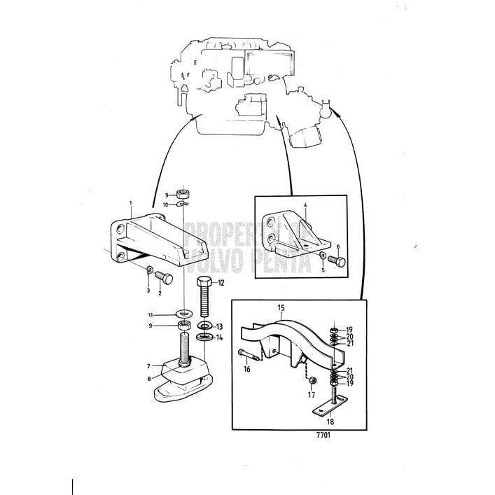 Volvo Penta Qualifies for Free Shipping Volvo Penta Diesel Bracket #3581105