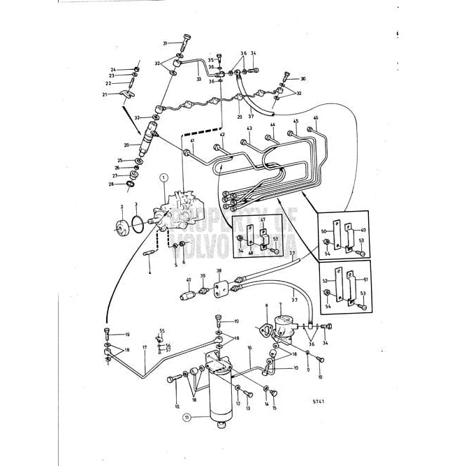 Volvo Penta Qualifies for Free Shipping Volvo Penta Diesel Delivery Pipe #1542112