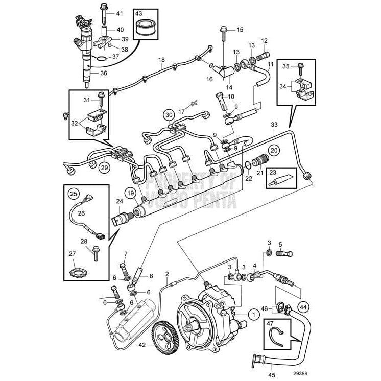 Volvo Penta Qualifies for Free Shipping Volvo Penta Diesel Delivery Pipe Kit #3588027