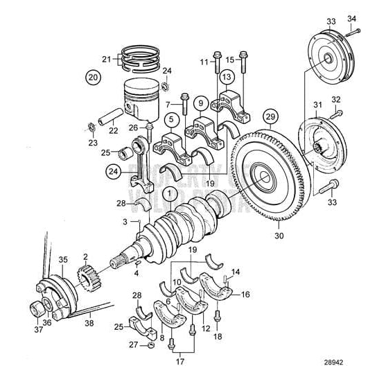 Volvo Penta Not Qualified for Free Shipping Volvo Penta Diesel Flywheel #3580353