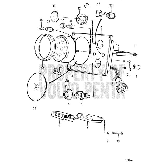 Volvo Penta Qualifies for Free Shipping Volvo Penta Diesel Instrument Panel #872798