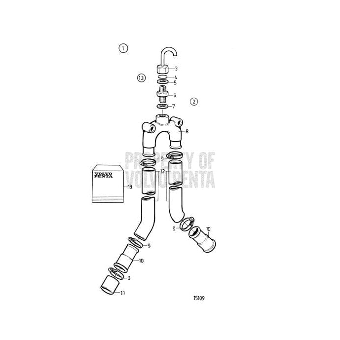 Volvo Penta Qualifies for Free Shipping Volvo Penta Diesel Main Bearing Kit #859791