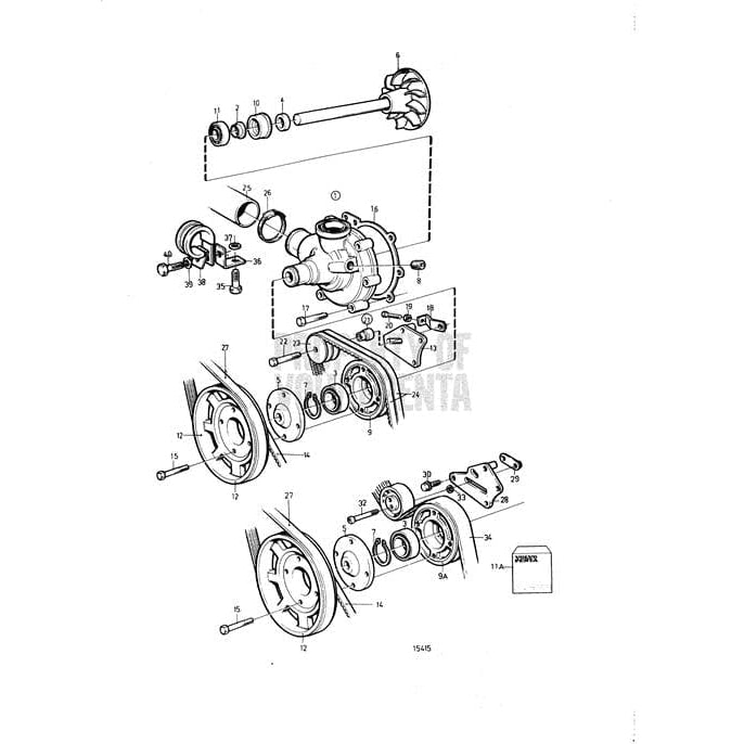 Volvo Penta Qualifies for Free Shipping Volvo Penta Diesel Tension Pulley #861563